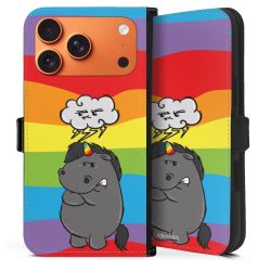 Sideflip mit Lasche schwarz