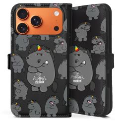 Sideflip mit Lasche schwarz