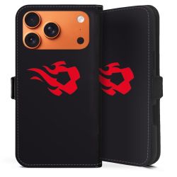 Sideflip with flap black/lateral flap