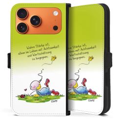 Sideflip mit Lasche schwarz