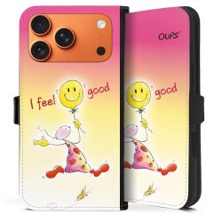 Sideflip mit Lasche schwarz