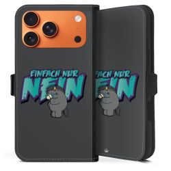 Sideflip mit Lasche schwarz