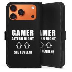 Sideflip mit Lasche schwarz