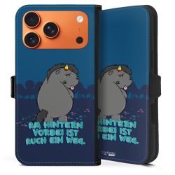 Sideflip mit Lasche schwarz