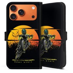 Sideflip mit Lasche schwarz