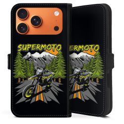 Sideflip mit Lasche schwarz