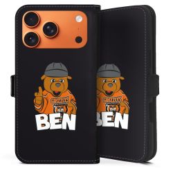 Sideflip mit Lasche schwarz