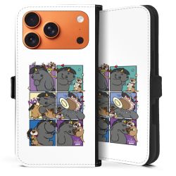 Sideflip mit Lasche schwarz