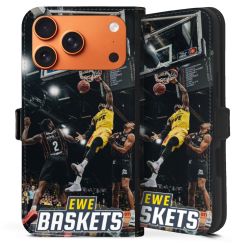 Sideflip mit Lasche schwarz