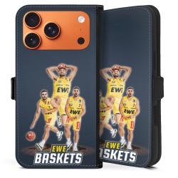 Sideflip mit Lasche schwarz