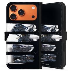 Sideflip with flap  black