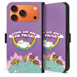 Sideflip mit Lasche schwarz