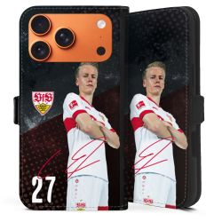 Sideflip mit Lasche schwarz