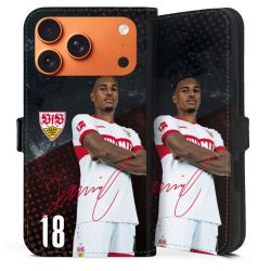 Sideflip mit Lasche schwarz