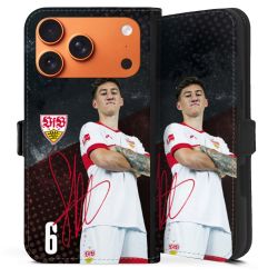 Sideflip mit Lasche schwarz