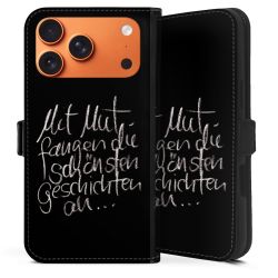 Sideflip mit Lasche schwarz