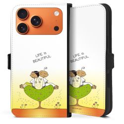 Sideflip mit Lasche schwarz