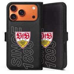 Sideflip mit Lasche schwarz