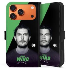 Sideflip mit Lasche schwarz