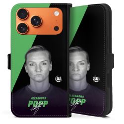 Sideflip mit Lasche schwarz