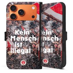 Sideflip mit Lasche schwarz