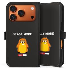 Sideflip mit Lasche schwarz