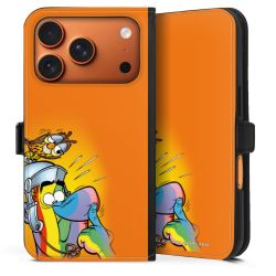 Sideflip mit Lasche schwarz