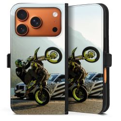 Sideflip mit Lasche schwarz