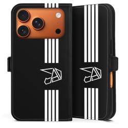 Sideflip mit Lasche schwarz