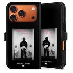 Sideflip mit Lasche schwarz