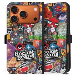 Sideflip mit Lasche schwarz