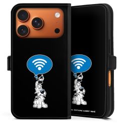 Sideflip mit Lasche schwarz