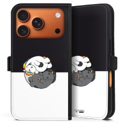 Sideflip mit Lasche schwarz