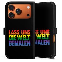 Sideflip mit Lasche schwarz