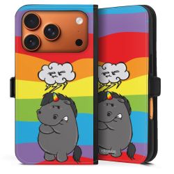 Sideflip mit Lasche schwarz