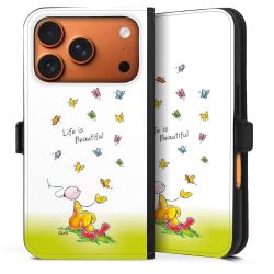 Sideflip mit Lasche schwarz