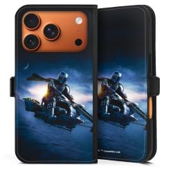 Sideflip mit Lasche schwarz