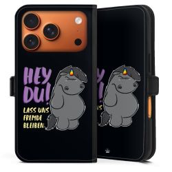 Sideflip mit Lasche schwarz