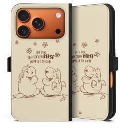 Sideflip mit Lasche schwarz