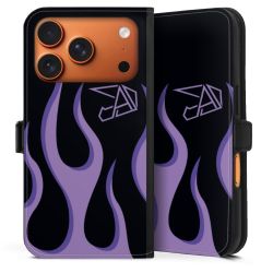 Sideflip mit Lasche schwarz