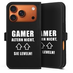 Sideflip mit Lasche schwarz