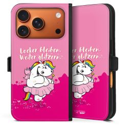 Sideflip mit Lasche schwarz