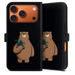 Sideflip mit Lasche schwarz