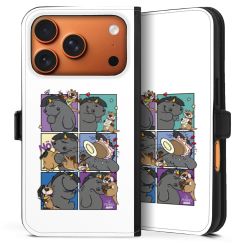 Sideflip mit Lasche schwarz