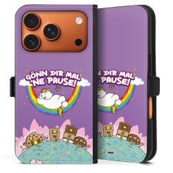 Sideflip mit Lasche schwarz