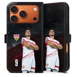 Sideflip mit Lasche schwarz