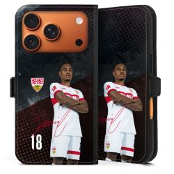 Sideflip mit Lasche schwarz