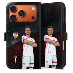 Sideflip mit Lasche schwarz