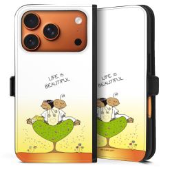 Sideflip mit Lasche schwarz