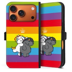 Sideflip mit Lasche schwarz